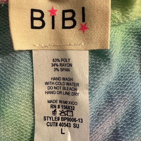 NWOT BIBI sweatsuit. - Picture 6 of 7